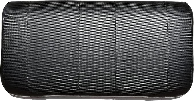 Seat Cover Replacement for Yamaha Drive or G-29 Golf Cart - Front Bench Seat - Premium Marine Vinyl - 5 Panel Stitching - Staple On Installation - Two-Tone Golf Cart Seat Covers (Black)