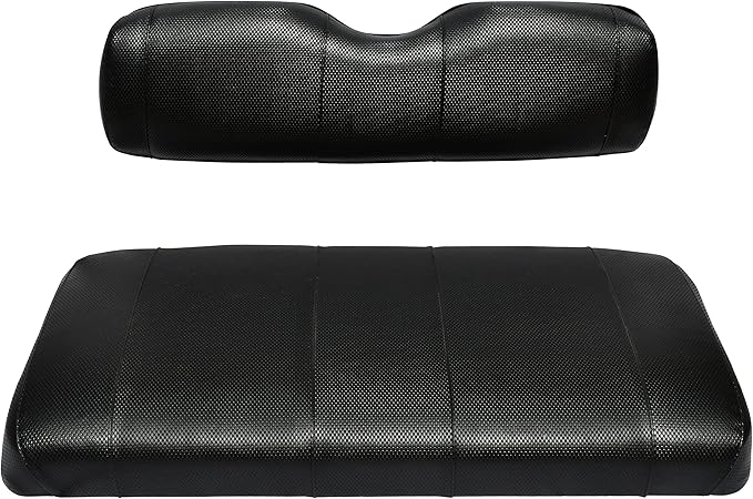 Club Car Post-2000 DS Golf Cart Front Replacement Seat Cover Set Made with Marine Grade Vinyl - Staple On Installation