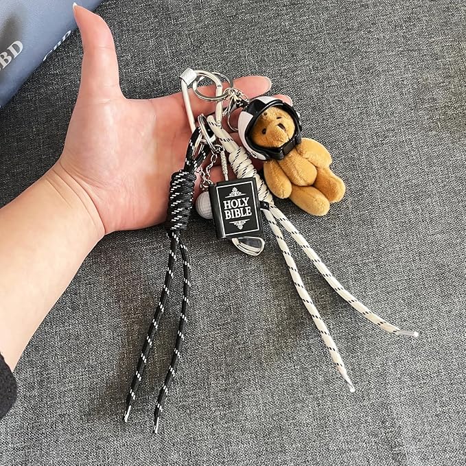 Tote Bag Purse Charms for Handbags - Cute Keychain, Y2K Rope Key Chain Accessories - Designer Jewelry Gift for Women