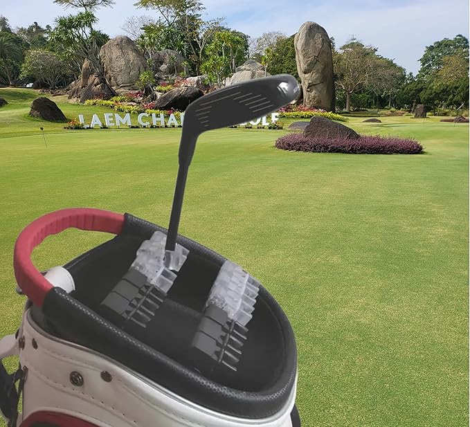 Golf Club Holder Club Organizer Durable Polycarbonate Clips for Irons,Woods,Drivers Heavy-Duty Golf Bag Clip-On Holder Golf Accessories