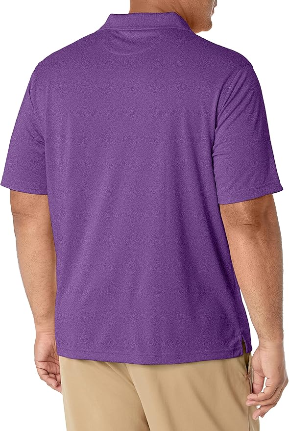 Amazon Essentials Mens Golf Polo Shirt, Moisture-Wicking Quick Dry, Short Sleeve