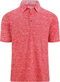 Alex Vando Mens Golf Shirt Moisture Wicking Quick-Dry Short Sleeve Casual Polo Shirts for Men