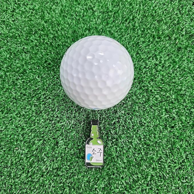 Funny & Unique Golf Ball Markers with Hat Clip – Food & Fun Icons – Perfect Golf Accessories & Gifts