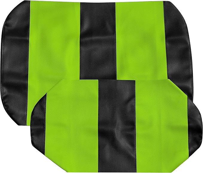 Club Car Post-2000 DS Golf Cart Front Replacement Seat Cover Set Made with Marine Grade Vinyl - Staple On Installation