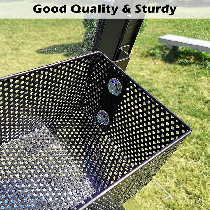 MOSNAI Golf Cart Front Inner Basket Dash Storage/Tray Organizer, Golf Cart Inner Storage Utility and Durable Basket