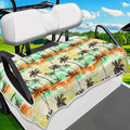 Golf Cart Seat Covers, Golf Cart Seat Towel Blanket, Suitable Yamaha, EZGO, Club Cars, Icon and More 2-Seats Cart, 100% Microfiber, Essential Golf Cart Accessories, 51'' x 31''