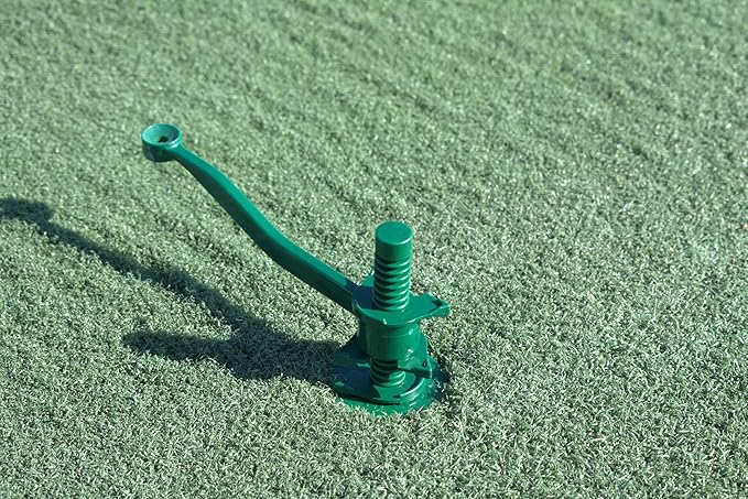 Golf Tee for Mat, Rotating Golf Tee, Adjustable Height with Flexible Arm for Driving Range, Backyard, Garage. Indoor-Outdoor. Made in USA