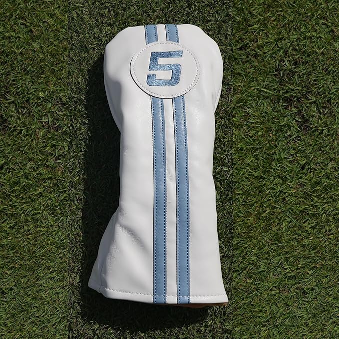 Single Headcover, Easy Slip-On Easy-Off Golf Club Head Cover, Fleece Lined Interior, Water Resistant and Durable Shell, Individual Retail Pack