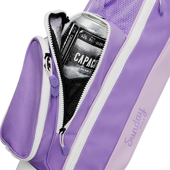 The Original Sunday Golf Loma Bag – Lightweight Golf Bag with Strap & Stand, Easy to Carry Pitch n Putt Stand Bag for Driving Range, Par 3 & Executive Courses, 31 Inches