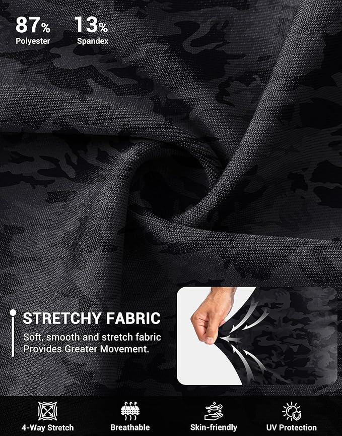 G Gradual Men's Golf Joggers Pants with Zipper Pockets Stretch Sweatpants Slim Fit Track Pants Joggers for Men Work Running