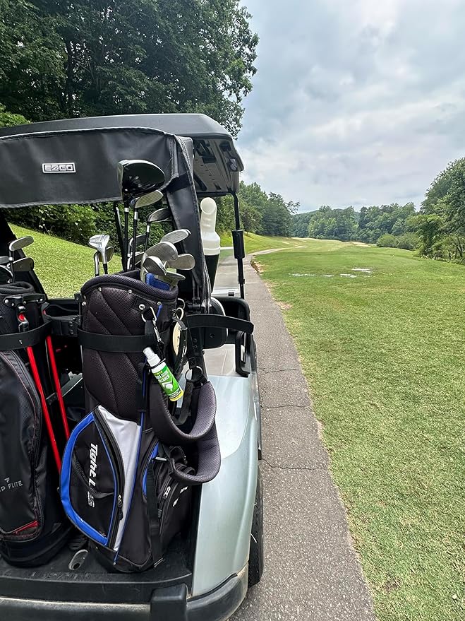 Bite Golf Club Grip Cleaner Spray | Keeps Clubs, Irons, and Drivers Clean | Use With Cloth, Brush, or Bottle Brush Refill | Restore Grip Tack