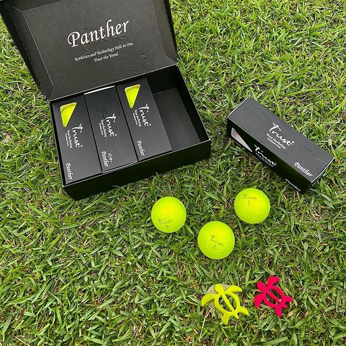 Trust Panther,Extra Thin Urethane Cover with Max COR Big Core,Soft & Elasticity Feel, Green Side Control with Distance