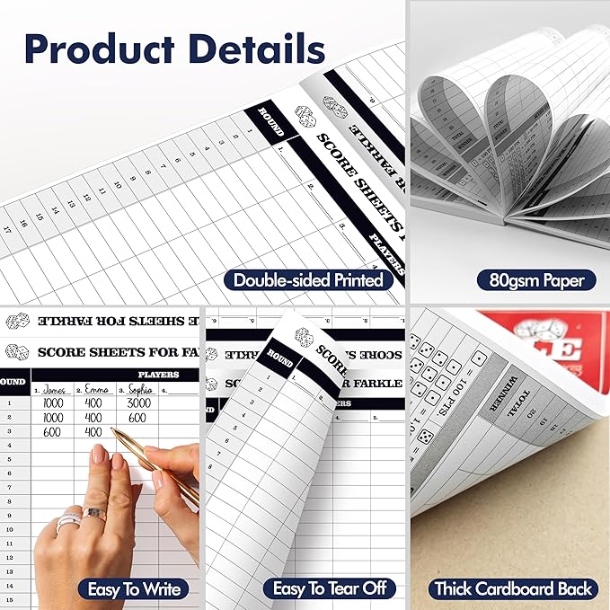 Vantasii 90 Sheets Score Pad