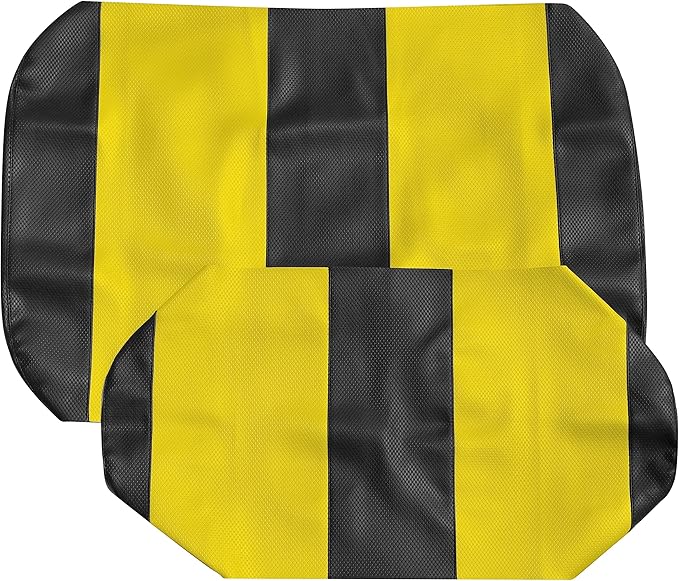 Club Car Post-2000 DS Golf Cart Front Replacement Seat Cover Set Made with Marine Grade Vinyl - Staple On Installation