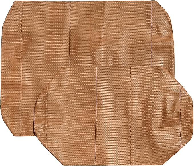 Club Car Post-2000 DS Golf Cart Front Replacement Seat Cover Set Made with Marine Grade Vinyl - Staple On Installation