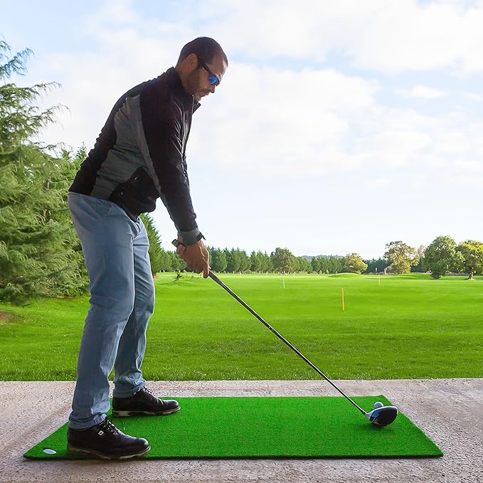 FORB Golf Hitting Mats | Premium Quality Golf Mats to Improve Your Swing | Golf Practice Mat | Driving Range Mat | 8 Styles with Optional Upgrades