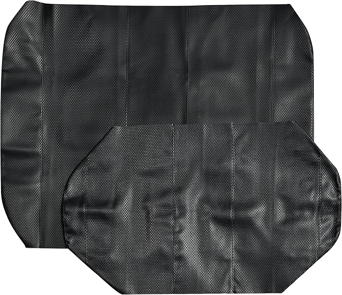 Club Car Post-2000 DS Golf Cart Front Replacement Seat Cover Set Made with Marine Grade Vinyl - Staple On Installation