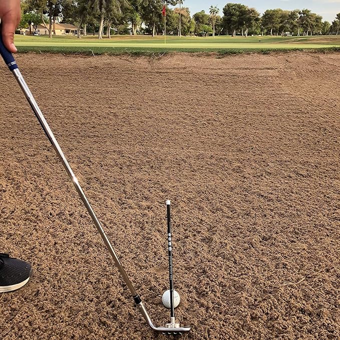 Golf Alignment Rods: Magnetic Club Alignment Stick Demonstrates Correct Golf Swing Aim, Golf Training Aid Magnet Lie Angle Tool Training Aids Visualize and Align Your Golf Shot, Orange