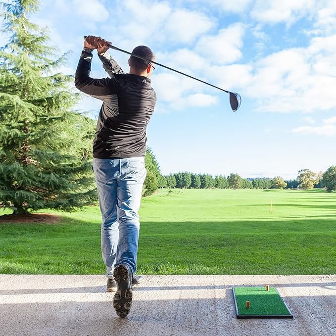 FORB Golf Hitting Mats | Premium Quality Golf Mats to Improve Your Swing | Golf Practice Mat | Driving Range Mat | 8 Styles with Optional Upgrades