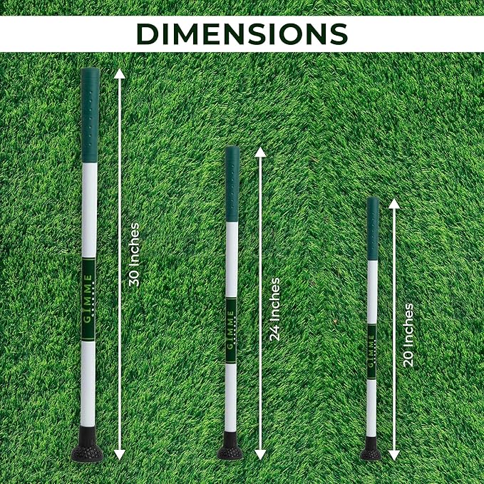TAMP-IT 24" Gimme Grabber Golf Ball Retriever – Lightweight Pickup Tool, Easy Retrieval, Ideal for Scramble Play & Personal Use, Water Retriever Tool, Picker Upper Grabber, Non-Slip Golf Ball Picker