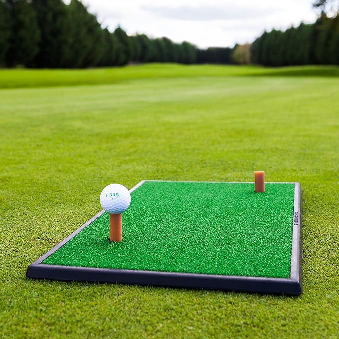 FORB Golf Hitting Mats | Premium Quality Golf Mats to Improve Your Swing | Golf Practice Mat | Driving Range Mat | 8 Styles with Optional Upgrades