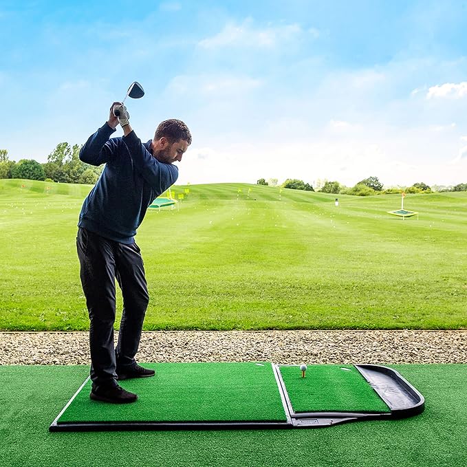 FORB Golf Hitting Mats | Premium Quality Golf Mats to Improve Your Swing | Golf Practice Mat | Driving Range Mat | 8 Styles with Optional Upgrades