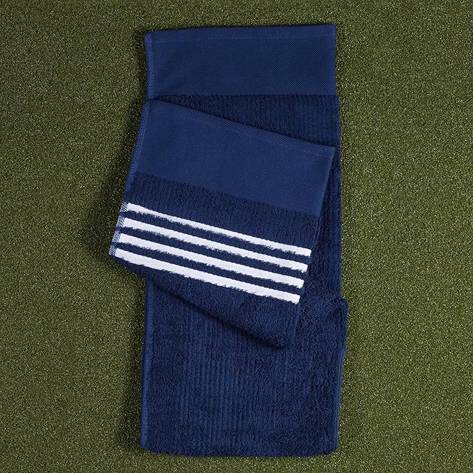 The Tour Towel | Large Golf Caddy Towel Terry Cloth, Absorbent 19" x 44", Center Cut, Perfect Hang Golf Cart Accessory and Golf Bag, Multiple Colors