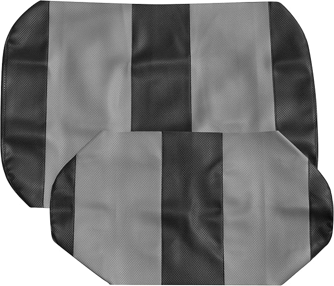 Club Car Post-2000 DS Golf Cart Front Replacement Seat Cover Set Made with Marine Grade Vinyl - Staple On Installation