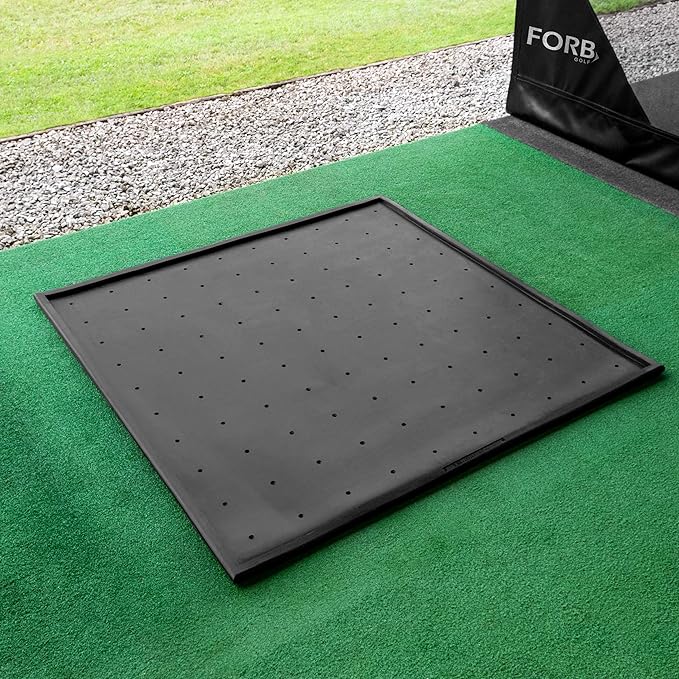 FORB Golf Hitting Mats | Premium Quality Golf Mats to Improve Your Swing | Golf Practice Mat | Driving Range Mat | 8 Styles with Optional Upgrades
