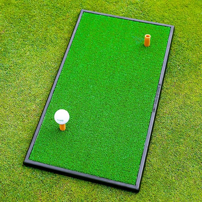 FORB Golf Hitting Mats | Premium Quality Golf Mats to Improve Your Swing | Golf Practice Mat | Driving Range Mat | 8 Styles with Optional Upgrades