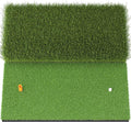 JAYA Golf Hitting Mat with Heavy Rubber Base, Foldable Golf Practice Mat for Indoor and Outdoor Training, Fairway & Rough Turf for Swing and Chipping