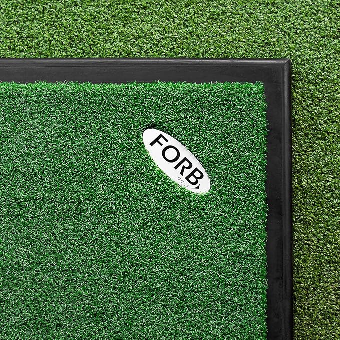 FORB Golf Hitting Mats | Premium Quality Golf Mats to Improve Your Swing | Golf Practice Mat | Driving Range Mat | 8 Styles with Optional Upgrades